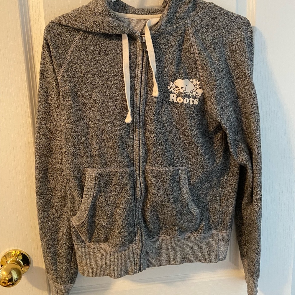Roots zip up hoodie